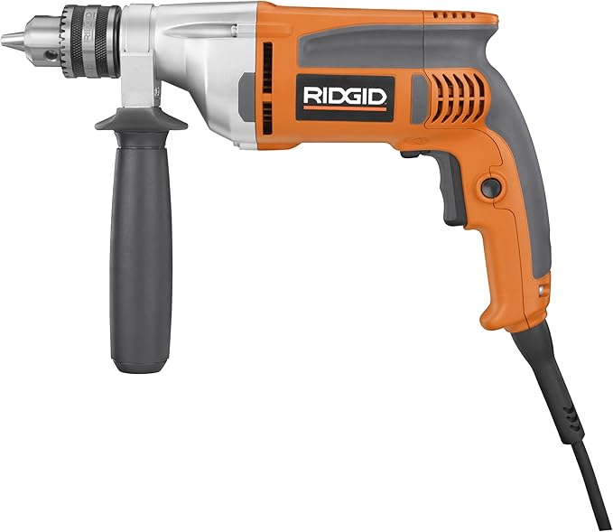 RIDGID 8 AMP Corded 1/2 in. Heavy-Duty Variable Speed Reversible Drill R71111
