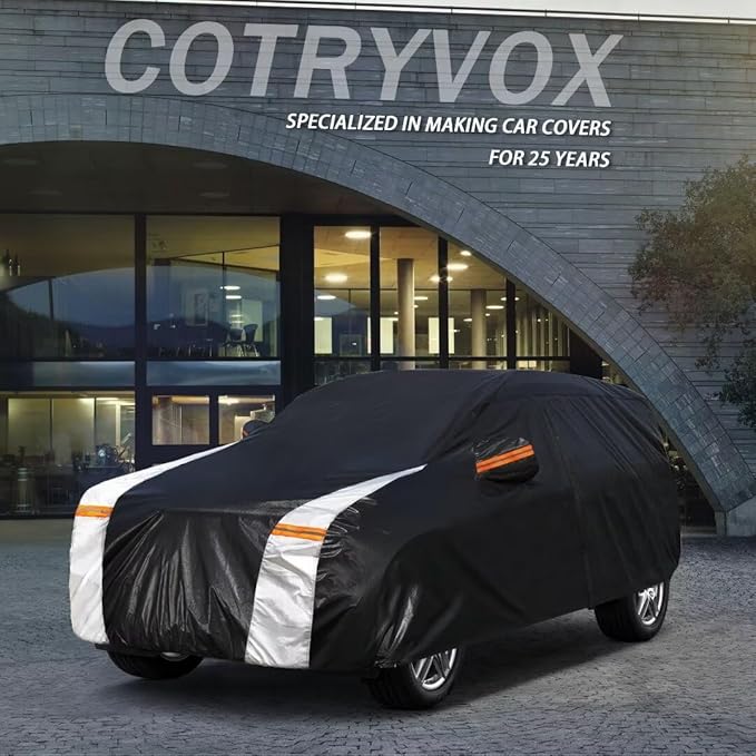 Sedan Car Cover for Buick Lucerne (2006-2011) All-Weather Outdoor Waterproof Rain Snow UV Sun Protector Full Exterior Weatherproof,Indoor Car Cover.