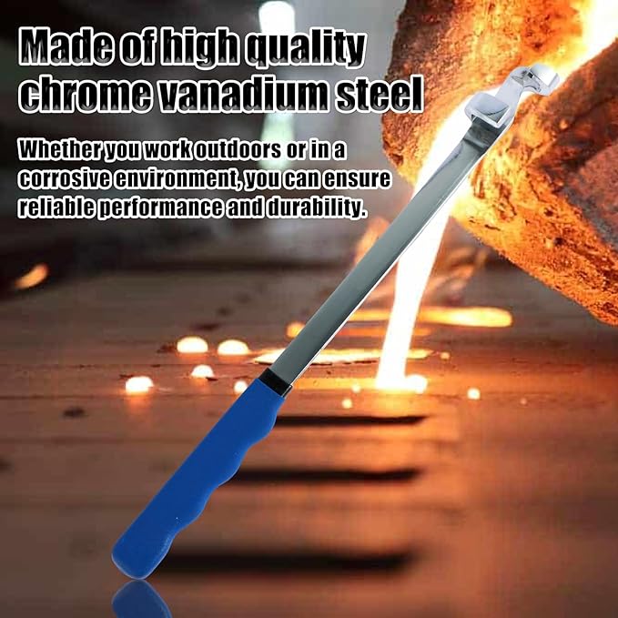 Wrench Extender Tool Bar 15inch Long Universal Torque Adaptor Wrench Extension Torque Amplifier Tool Spanner Extender Tool Torque Amplifier Extender for Extra Leverage