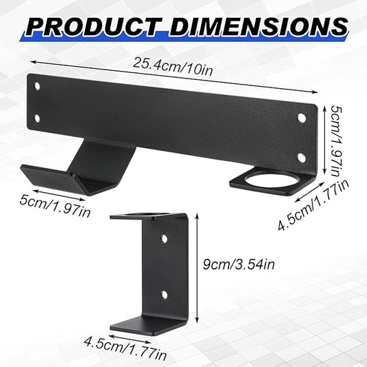 Floor Jack Stand Rack Wall Mount Organizer Storage, Car Hydraulic Trolley Stand, Wall Mounted Storage Mounting Bracket, Tower Trailer Accessories Tool