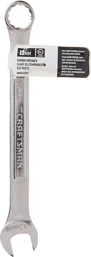 CRAFTSMAN Combination Wrench Set, SAE/Metric, 13mm (CMMT42917)
