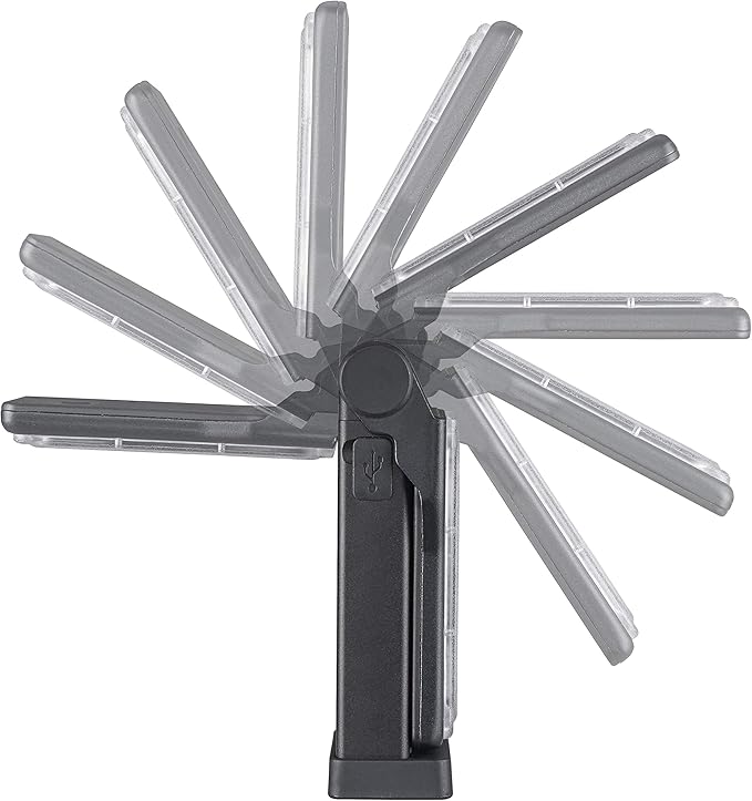 Streamlight 61500 Flipmate 500-Lumen USB Rechargeable Multi-Function Compact Work Light, Black