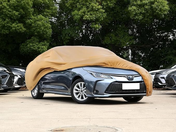 Heavy Duty Outdoor Car Cover Custom Fit for 2003-2026 Toyota Corolla, Windproof All Weather Waterproof Sun Rain UV Dust Snow Protection Outdoor Car Covers