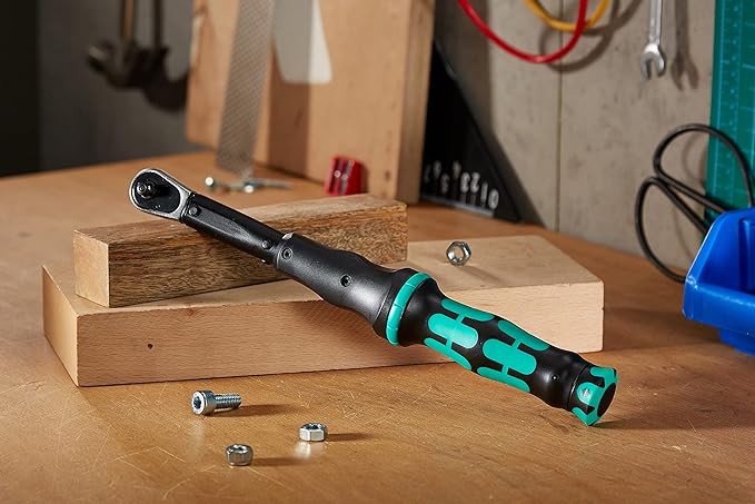 WERA 05075604001 Click-Torque A 5 Torque Wrench with Reversible Ratchet, 2.5-25 Nm, 1/4" x 2.5-25 Nm