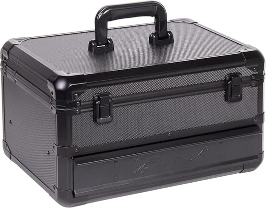 E ELIAUK Tool Box Hard Case Tool Organizer Storage Cabinet Carry Case,Toolbox with Drawers, Black