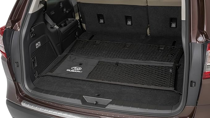Subaru 2019-2026 Subaru Ascent Rear Compartment Cargo Net Black Mesh F551SXC001 Genuine