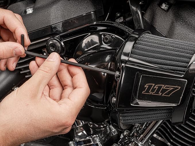 TEKTON Ball End Hex L-Key Set with Holders, 28-Piece (0.050-3/8 in., 1.3-10 mm) | KLX91302