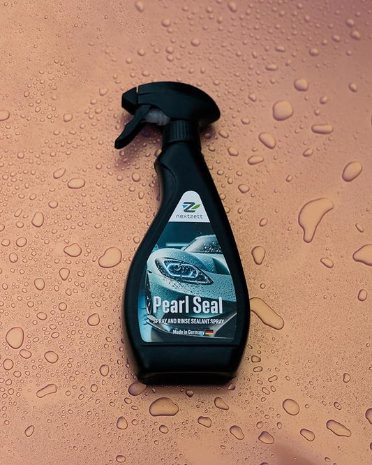 nextzett Pearl Seal Spray & Rinse Sealant | Quick & Easy High Gloss Protection for All Paint Types, 16.9 fl oz
