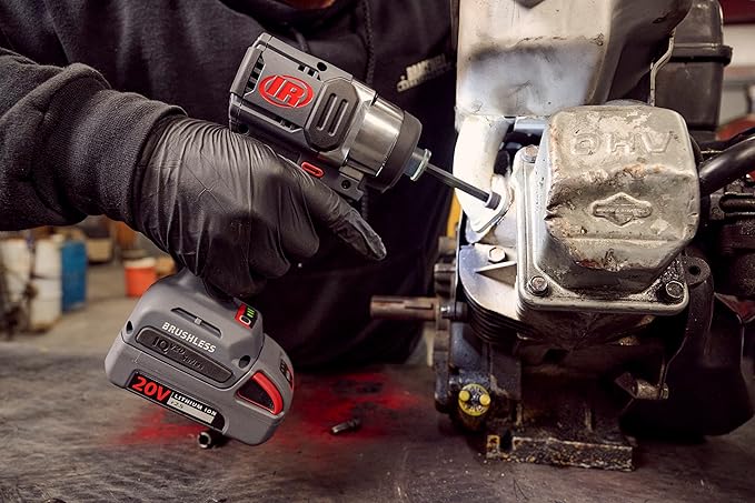 Ingersoll Rand W3111-K22 20V 1/4" Hex Cordless Impact Driver 2 Battery Kit, Mid-Torque, Compact, Pistol Grip