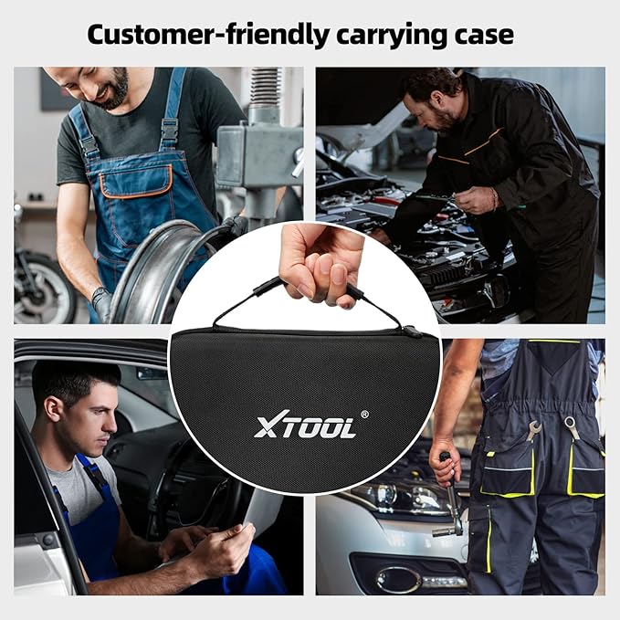 XTOOL Carrying Case, Protective Box for Carry and Store, for TP150, D5/D5S/D6/D6S, InPlus IP508/IP508S/IP608, IP616/IP819/IK618, D7/EZ400PRO/X100 PAD Plus