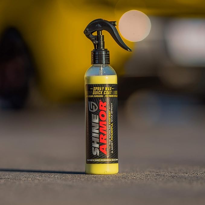 Car Spray Wax for Car Detailing - Quick and Easy Carnauba Liquid Car Wax Spray for Instant Gloss and Protection - Multi Surface Premium Brazilian Carnauba Car Wax Polish for All Vehicle Types
