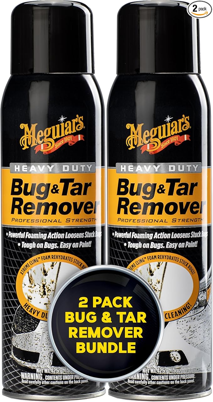 Meguiar's G180515 Bug & Tar Remover, 15 Ounces (Pack of 2)