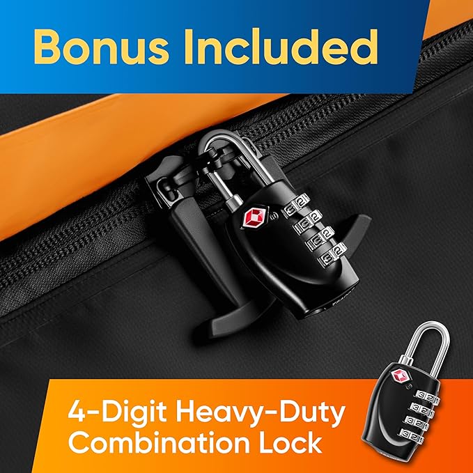 20ft³ Waterproof Hitch Cargo Carrier Bag, Durable PVC Tarpaulin Hitch Mount Cargo Carrier Cargo Box w/a Bonus Lock, Heavy-Duty Straps & Buckles, Easy to Install Vehicle Cargo Carriers