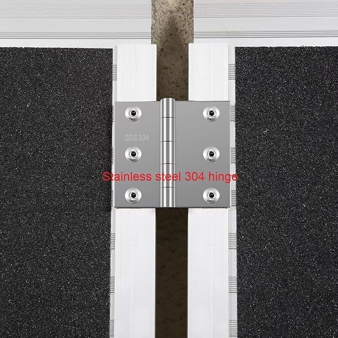 2FT Aluminum Wheelchair Ramp, Portable Folding Threshold Ramp, 800 lbs Capacity, Non-Slip Surface