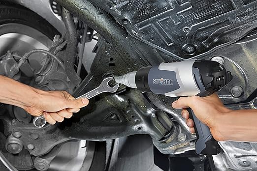 Steinel HG 2320 E Electronics Kit, Professional Heat Gun, LCD-Display, 1600 W Brushless Motor, Hot Air Gun, incl. 4X Nozzles
