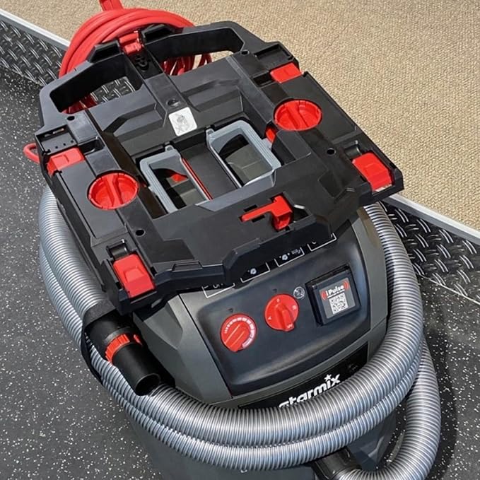 Starmix Unifix Adapter Plate - Required For Use with Starmix 215 Toolbox For Select Vacuum Models - Adapter Plate also Compatible with most Common Toolbox Systems, 468525