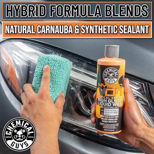 Chemical Guys WAC80716 Hybrid V7 Optical Select High Gloss Liquid Wax