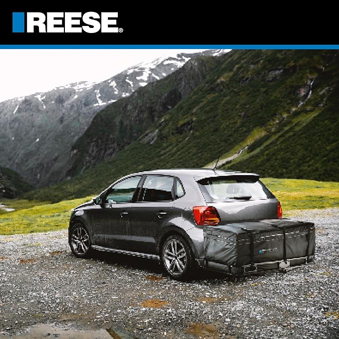 Reese 1045000 Zion Hitch Mounted Waterproof Cargo Carrier Bag, 60 x 24 x 24-Inch (20.5 cu ft) Black