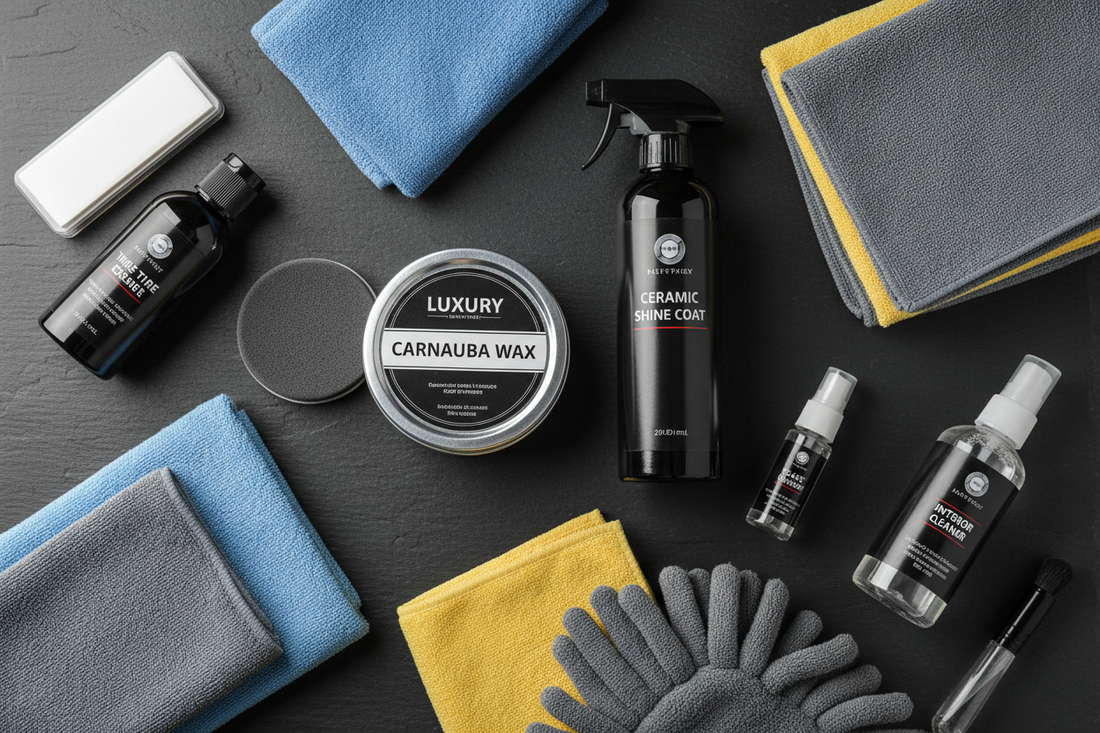 Car wax and ceramic spray coating products — paint protection comparison
