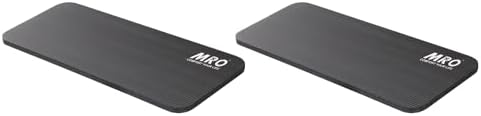 MRO Yoga Knee Pad Cushion –Premium Exercise Knee Pad - Eliminate Pain During Home Workout - Extra Padding & Support for Knees, Wrists, Elbows - Complements Your Yoga Mat 24''X10''X0.6''