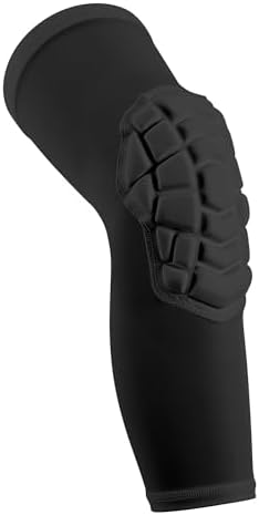 Basketball knee pads, compression leg covers for teenagers and adults, wrestling knee pads, football volleyball, pickleball, weightlifting knee pads (1 black long knee pad, Medium)