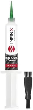 InfinX MRO KF205 Grease Industrial Switch Stabilizer 0.5 oz Syringe