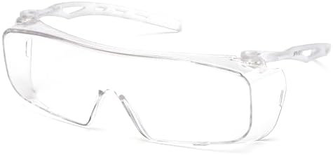 Pyramex Safety Glasses Cappture Clear H2X AntiFog Dielectric