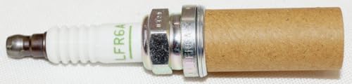 NGK Spark Plug LFR6A 6668 (Pack of 8) Watercraft FX FZR FZS VX VXR VXS Reach 26.5mm Hex Size 16mm Gap 0.9mm Resistor Value 5K Ohm