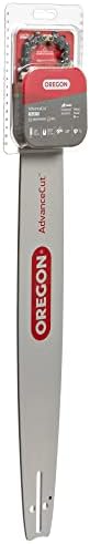 Oregon 20" Chainsaw Guide Bar & Chain Combo with Grease Gun Lubricant for Most Chainsaw Models