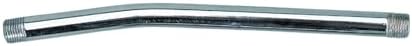 PROLUBE 44802 Bent Grease Gun Pipe Extension, 1/8" NPT, 6-Inch Length, 6,000 Max PSI, for Use with Hand Operated Grease Guns