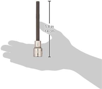 Williams JHW35294 1/2" Drive Hex Long Bit Socket, 8mm