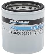 Quicksilver 8M0162832 Oil Filter for Select Mercury 9.9-30hp Outboards