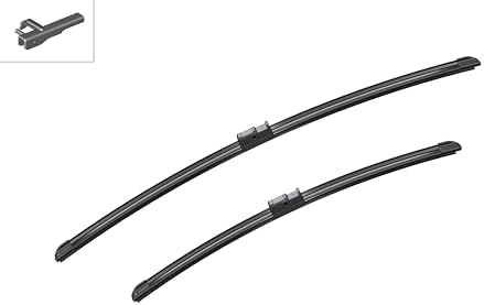 BOSCH 3397118953 AeroTwin Wiper Blades - Set of 2 (26"& 20") Side Lock 22mm