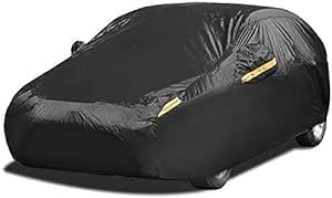 UV Protection Car Cover Windproof Dustproof Scratch Resistant Outdoor Universal Full Car Covers… (Fit SUV-Length ( 189-200 inch ))