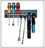 Hanging Rod – Accessory for Organizer Genie Pegboards to Hang Frequently Used Tools for Easy Access
