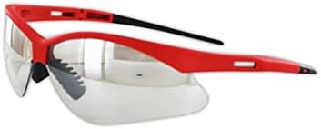 MAGID Wraparound Safety Glasses | Hard Coated Lightweight Sporty Designed Safety Glasses with a Soft TPR Nose Pad and Temple Tips (48 Pair)