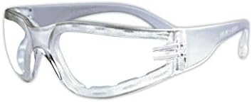MAGID Gemstone Myst Foam-Lined Safety Glasses, 1 Pair, Anti-Fog Polycarbonate Lenses, Clear