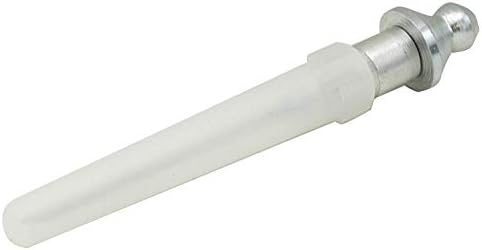 Groz PROLUBE Grease Injector Needle, 1-1/2 Inch Stainless Steel, 18-Gauge, 6,000 Max PSI, Grease Fitting Connection, Protective Sleeve Included, Pack of 2 (44880-2)