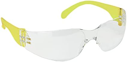 BISON LIFE Clear/Yellow Safety Glasses for Men & Women, ANSI Z87.1,144 Pack