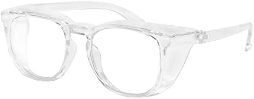 Safety Glasses Anti Fog Clear Blue Light Blocking Eye Protection Nurse Goggles for Women Men