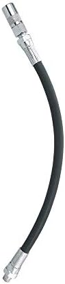 PROLUBE 12-inch Heavy Duty Grease Gun Hose with 4-Jaw Coupler| 1/8” NPT Thread | for use with Hand Operated Grease Guns | 5,800 PSI Working Pressure (43750)