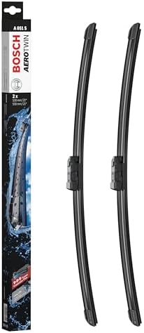 BOSCH 3397009051 AeroTwin Wiper Blades - Set of 2 (21" & 21") Top Lock 19mm