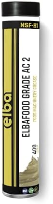 ELBA Food Grade Grease, Food Machinery, NSF H1, Halal and Kosher Certified. for KITCHENAID,UNIVERSALLY Suitable for Stand Mixers, Hand Mixers, Meat Grinders, ETC (400 Grams). Made in USA