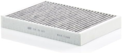 Mann Filter CUK 34 003 Automotive Cabin Air Filter with Activated Carbon, Car & Truck Passenger Compartment OEM Filter Replacement for Volvo: XC60, XC90, S60 and more