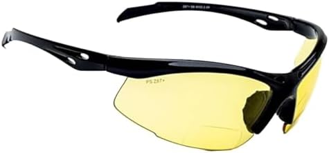 Bifocal Safety Glasses - Safety Lenses with Readers for Healthcare, Woodworkers, Motorcyclists, Workshop - Ansi Z87+