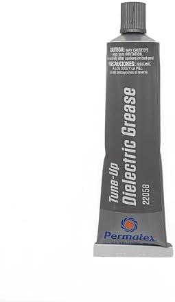 Permatex 22058 Dielectric Tune-Up Grease, 3oz. - High Performance Dielectric Grease Used to Protect Terminals, Spark Plugs, Wiring and Other Electrical Connections Against Salt, Dirt, and Corrosion