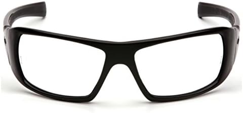 Pyramex Goliath Safety Eyewear Black Frame Clear Anti Fog Lens