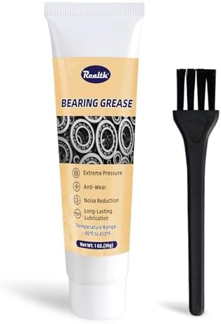 Realth Heavy Duty Bearing Grease 1 oz - High Load, Long-Lasting