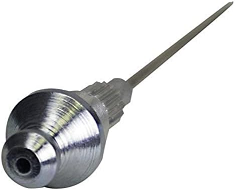 Groz PROLUBE Grease Injector Needle, 1-1/2 Inch Stainless Steel, 18-Gauge, 6,000 Max PSI, Grease Fitting Connection, Protective Sleeve Included, Pack of 2 (44880-2)