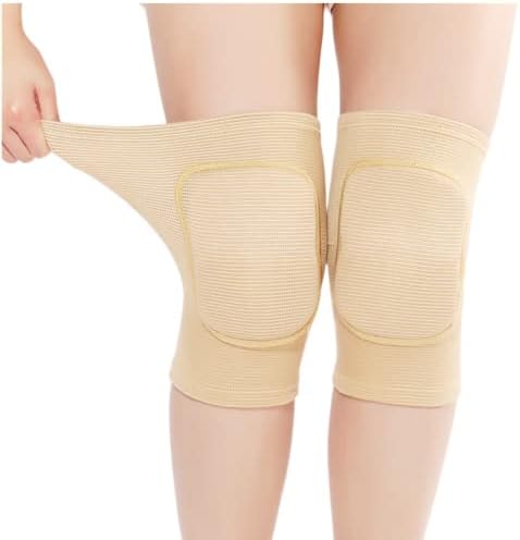 JUMISEE Kids Knee Pad, Anti-Slip Padded Sponge Knee Brace Breathable Flexible Elastic Knee Support for Football Volleyball Dance Skating Basketball Sports